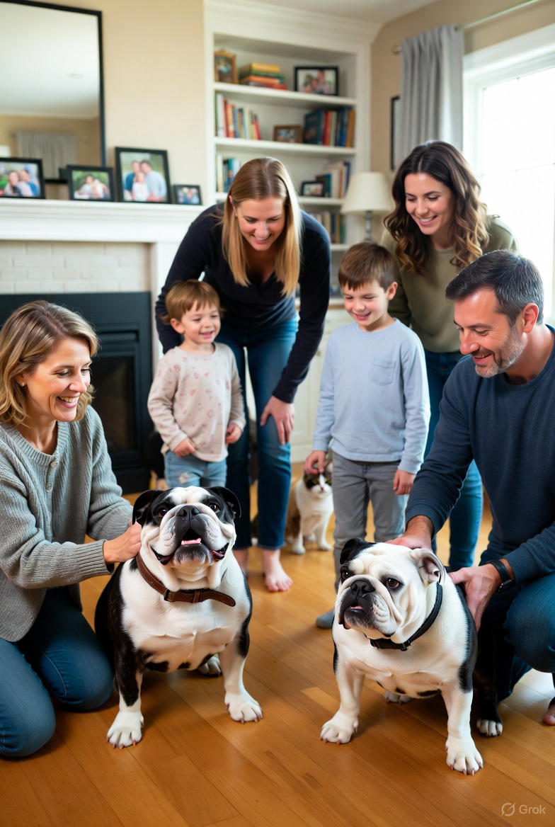 Bulldog Family Environment Bulldog family environment.
